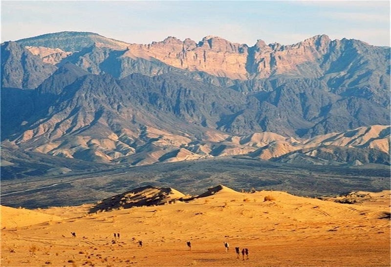 AOFOTO 7x5ft Desert and Mountain Landscape Backdrop for Photography Outdoor Nature Scenery Background Adventure Tour Photo Studio Props Man Lovers Adult Girl Boy Artistic Portrait Wallpaper - Image 1